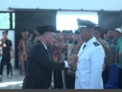 Kepala Desa Pengganti Antar Waktu Resmi Di Lantik Oleh Bupati Surunudin Dangga