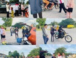 Pengurus Perbakin Beserta Klub PCP Konsel Lakukan Giat Berbagi Takjil Ke Pengguna Jalan Yang Melintas