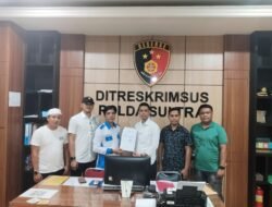 DPD PPWI Sultra Secara Resmi Melaporkan Dugaan Penyalah Gunaan Dana Hibah Bawaslu Konsel Di Polda