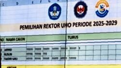 Menang Satu Suara Prof.Armid Terpilih Sebagai Nahkoda Baru UHO
