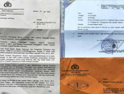 Dugaan Pelanggaran Kode Etik, Ketum PPWI Laporkan Oknum Polisi Polda Sumsel Ke Propam