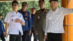 Sekda dan Ketua Panitia Tinjau Persiapan Lokasi Pameran HUT Konawe Selatan ke-23