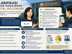 ‎Dugaan Pelanggaran Ketenagakerjaan dan K3 di Hotel Millennium Mencuat, Melalui Ibu Ati Manajemen Beri Klarifikasi