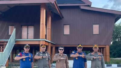 Jelang HUT ke-23, Kasatpol PP Turun Langsung Kelokasi Dampingi Ketua Panitia Untuk Matangkan Lokasi Pameran dan Zona UMKM”