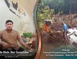 Akses Air Bersih Terancam, Mata Air di Kabaena Diduga Tertutup Longsor Terkait Aktivitas Tambang
