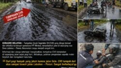‎  ‎Diduga Tumpahan CVO PT Merbau Sebabkan Kecelakaan Massal di Jalan Labokeo–Parasi, Perusahaan Terancam Sanksi Pidana dan Gugatan Ganti Rugi