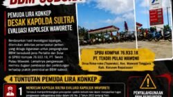 Diduga Ada Pembiaran Penimbunan BBM Subsidi, Pemuda LIRA Konkep Desak Kapolda Sultra Evaluasi Kapolsek Waworete  ‎‎