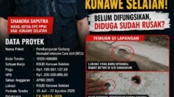 Gedung NICU RSUD Konawe Selatan Disorot, PPWI Akan Laporkan Dugaan Permasalahan Kualitas Pekerjaan ke Kejaksaan