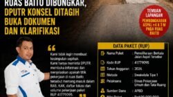 PPWI Soroti Swakelola Pemeliharaan Jalan Aspal Tersebar , Chandra Saputra Minta Pihak DPUTR Tunjukkan RAB,KAK 2026