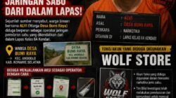 Pergantian KPLP Lapas Kendari Disorot, Dugaan Operator Jaringan Sabu dari Balik Lapas Mencuat