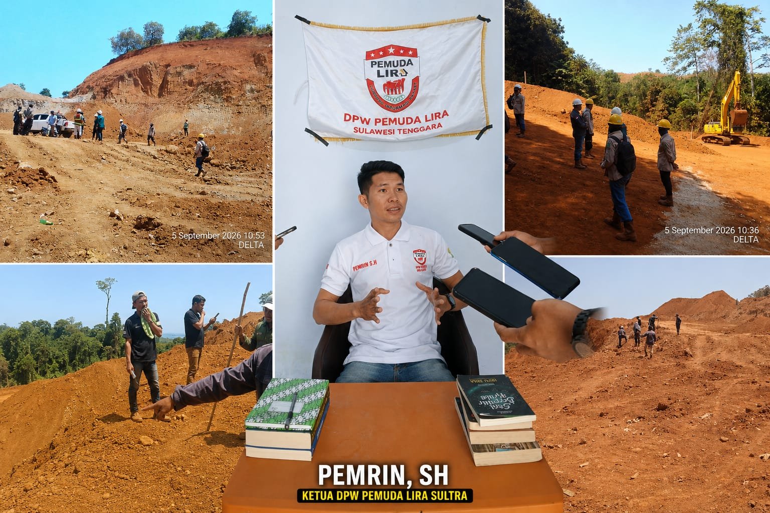 Pt.Timah Diduga menyerobot lahan Masyarakat.Pemuda Lira Sultra Desak Pemkab Bombana Agar Ambil Sikap