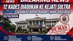 Layangkan Dua Dumas ke Kejati Sultra, Tim PPWI Adukan 12 Kades atas Dugaan Korupsi Dana Desa: Desak Audit 